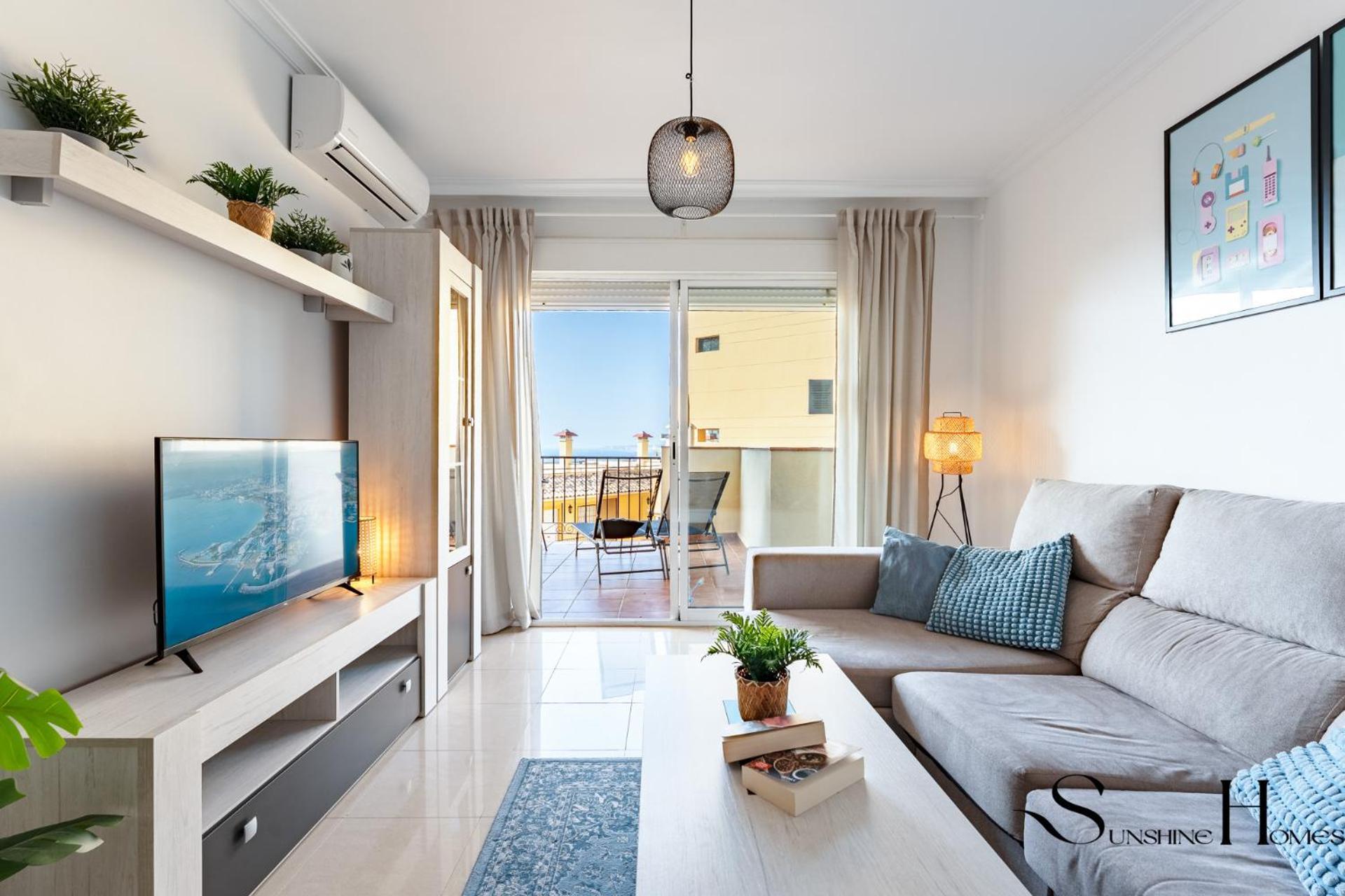 Beachside Retreat With Private Terrace Benalmádena Exterior foto